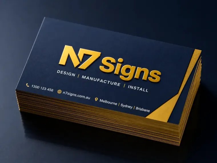 Custom Business Cards - N7 Signs