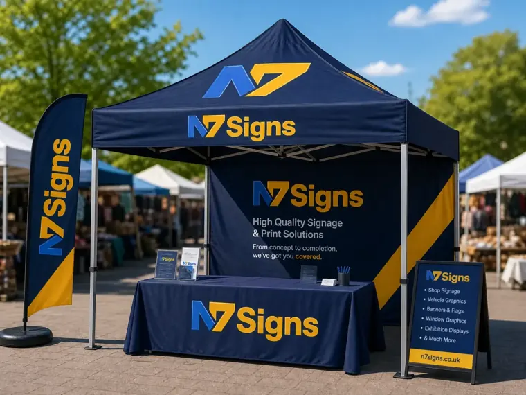 Branded Gazebo - N7 Signs